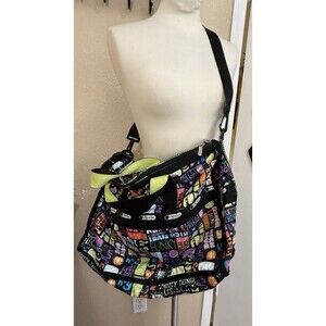 lesportsac duffle bag multicolor dance theme